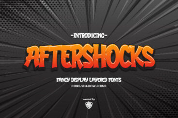 Aftershocks Font