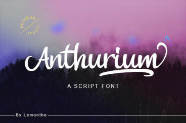 Anthurium Font
