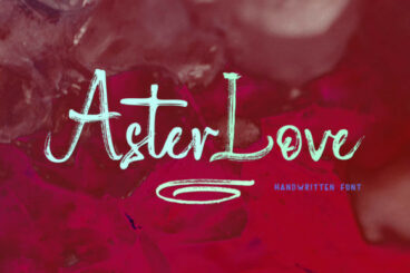 Aster Love Font