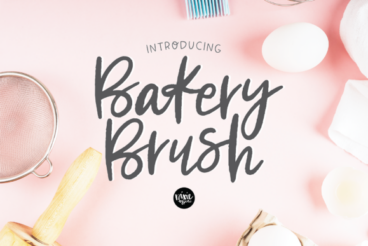Bakery Brush Font