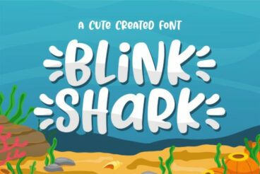 Blink Shark Font