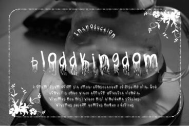 Bloddkingdom Font