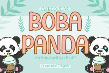 Boba Panda Font