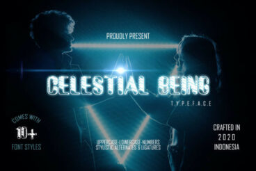 Celestial Being Font
