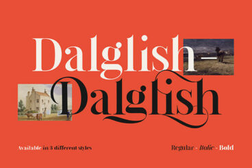 Dalglish Font