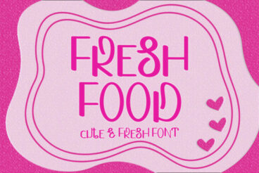 Fresh Food Font