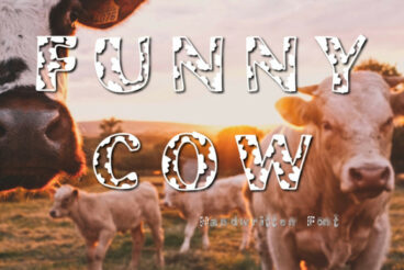 Funny Cow Font