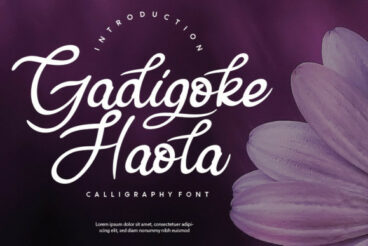 Gadigoke Haola Font