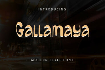 Gallamaya Font