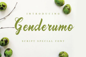 Genderumo Font