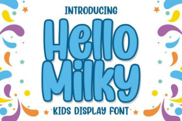 Hello Milky Font