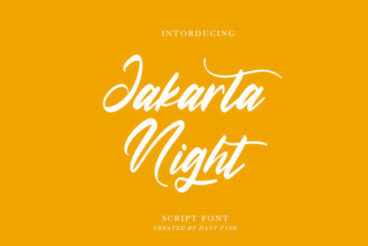Jakarta Night Font