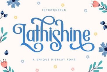 Lathishine Font