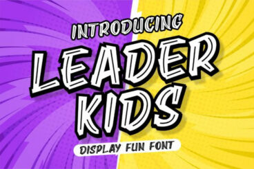 Leader Kids Font