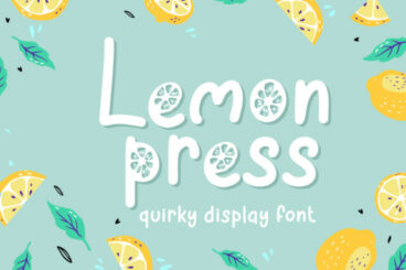 Lemon Press Font