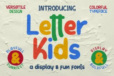 Letter Kids Font