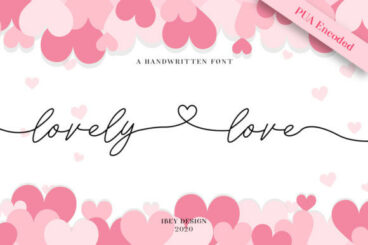 Lovely Love Font