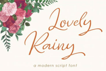Lovely Rainy Font