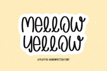 Mellow Yellow Font