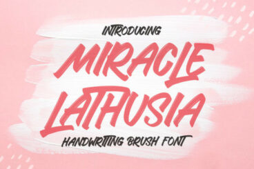 Miracle Lathusia Font