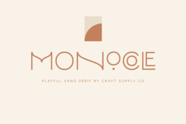 Monocole Font