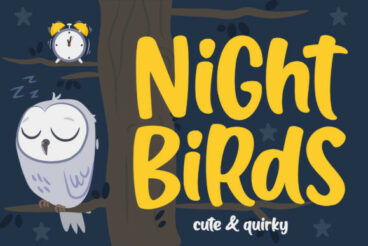 Night Birds Font