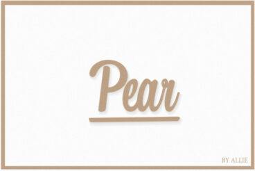 Pear Font