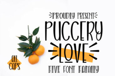 Puccery love Font