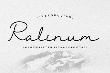 Ralinum Font
