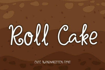 Roll Cake Font