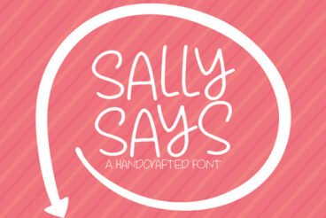 Sally Says Font