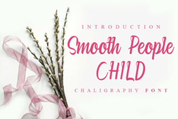 Smooth People Child Font