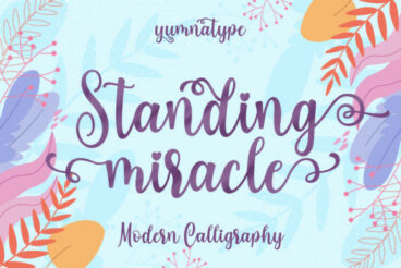 Standing Miracle Font