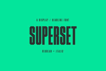 Superset Font