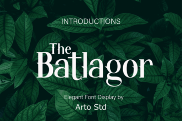 The Batlagor Font