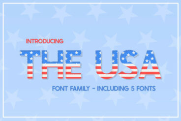 The USA Font