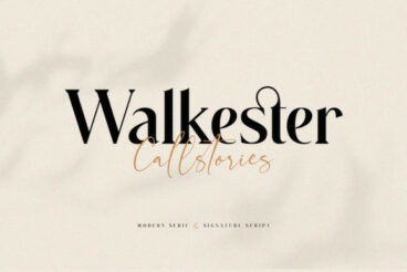 Walkester Callstories Font