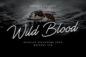 Wild Blood Font