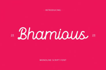 Bhamious Font