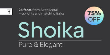 Shoika Font