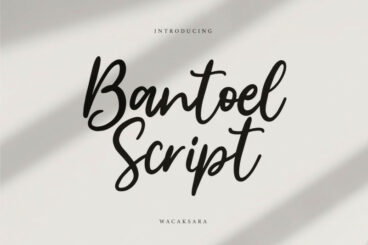 Bantoel Script Font