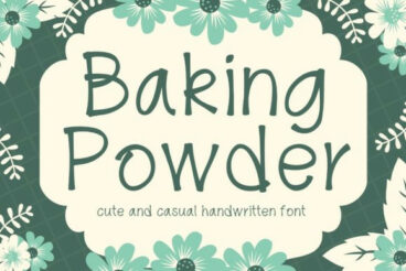 Baking Powder Font