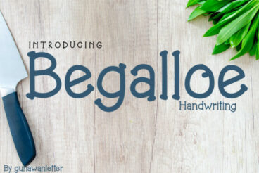 Begalloe Font