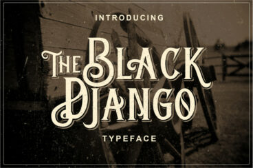 The Black Django Font