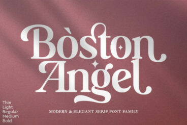 Boston Angel Font