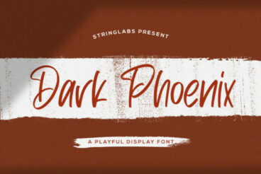 Dark Phoenix Font