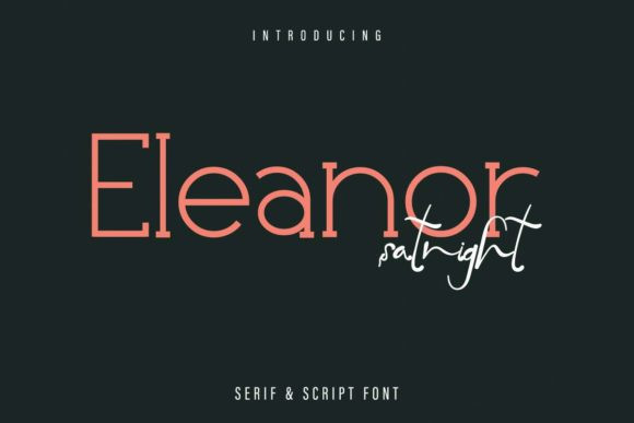 Eleanor Satnight Font - Free Font