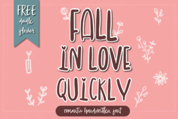 Fall in Love Quickly Font
