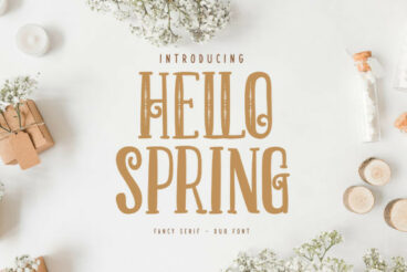 Hello Spring  Font