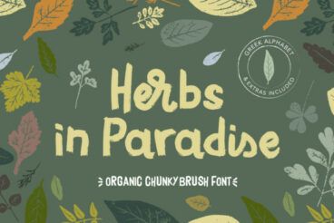 Herbs in Paradise Font